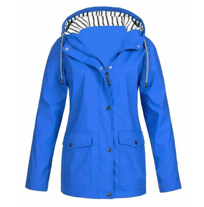 Veste technique d'extérieur pour femme - bleu