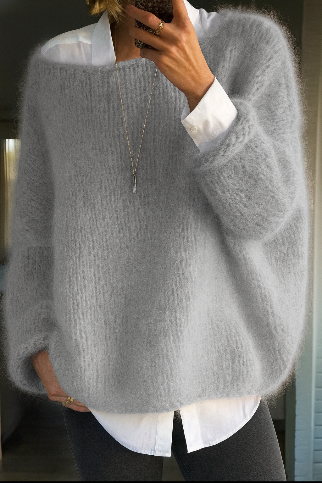 Pull femme moderne au style décontracté pour le quotidien