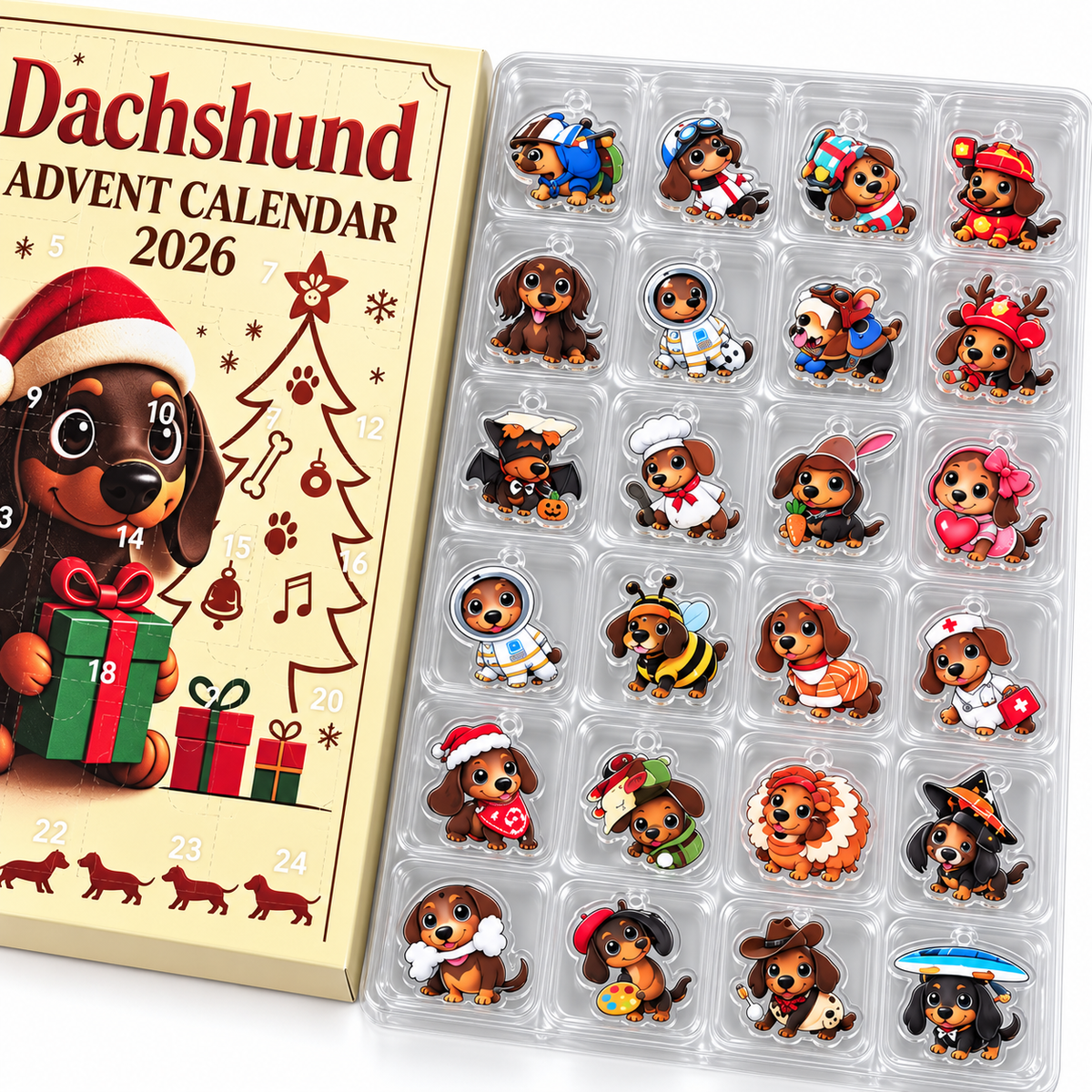 Philippine | Calendrier de l’Avent teckels