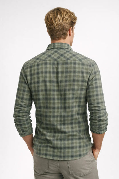 Hugo | Chemise Homme à Carreaux Manches Longues