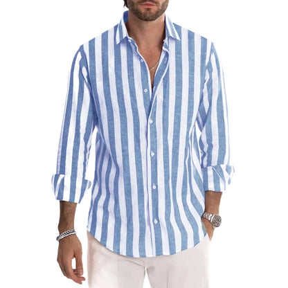 Chemise rayée pour homme