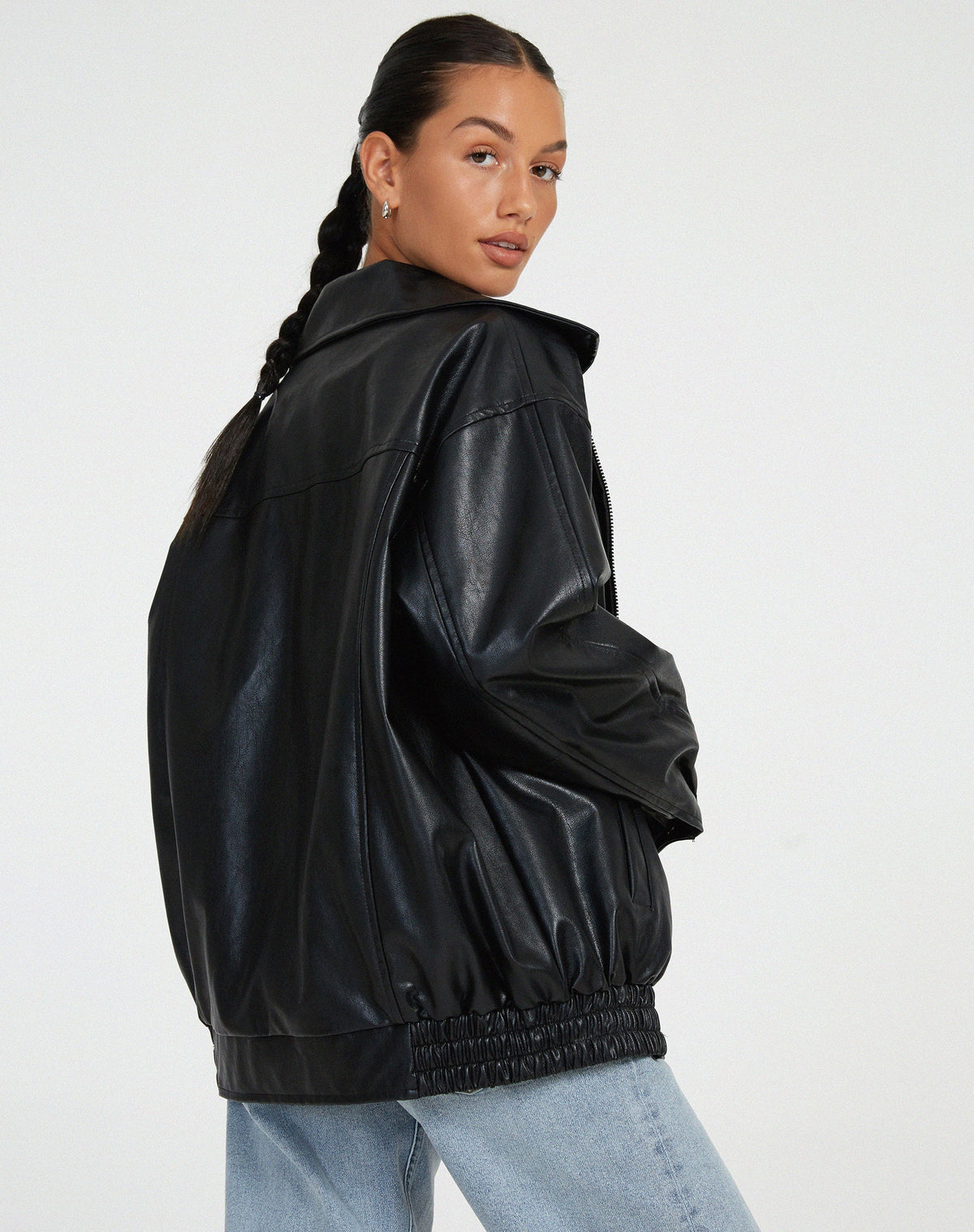 Léana | Veste cuir femme