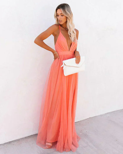 Dorothée | Robe maxi femme élégante