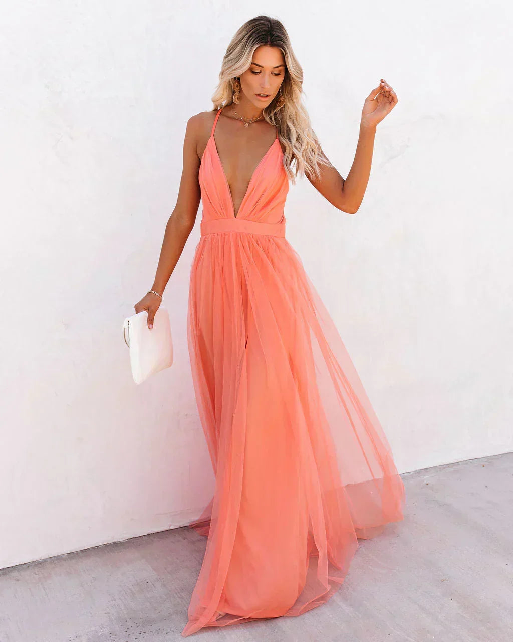 Dorothée | Robe maxi femme élégante