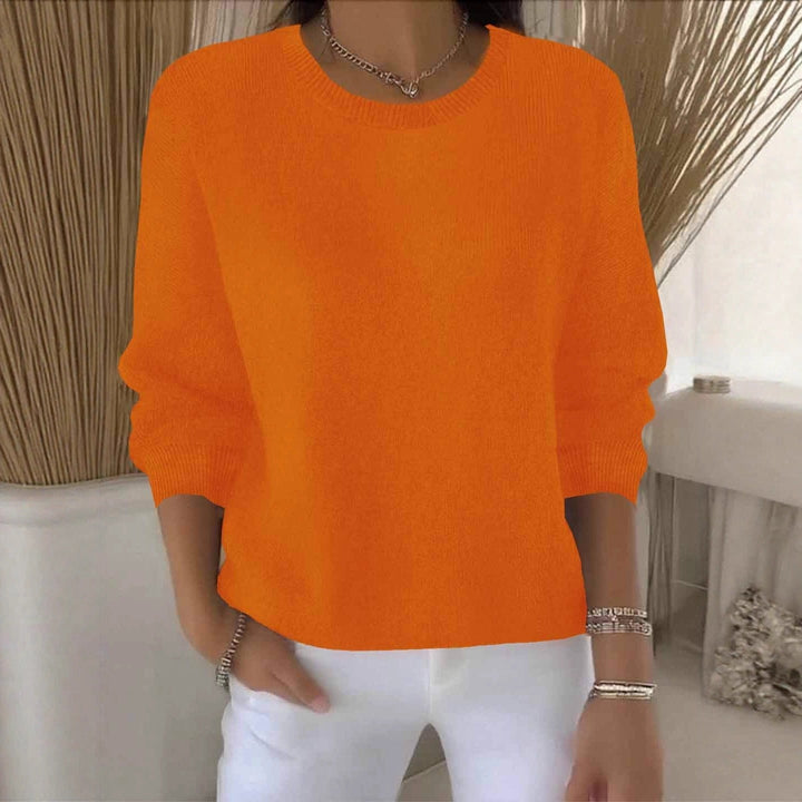 Noëlle | Pull en tricot doux col élégant