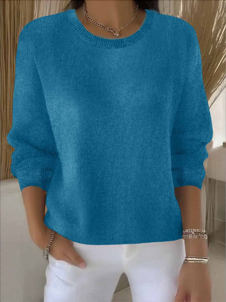 Noëlle | Pull en tricot doux col élégant
