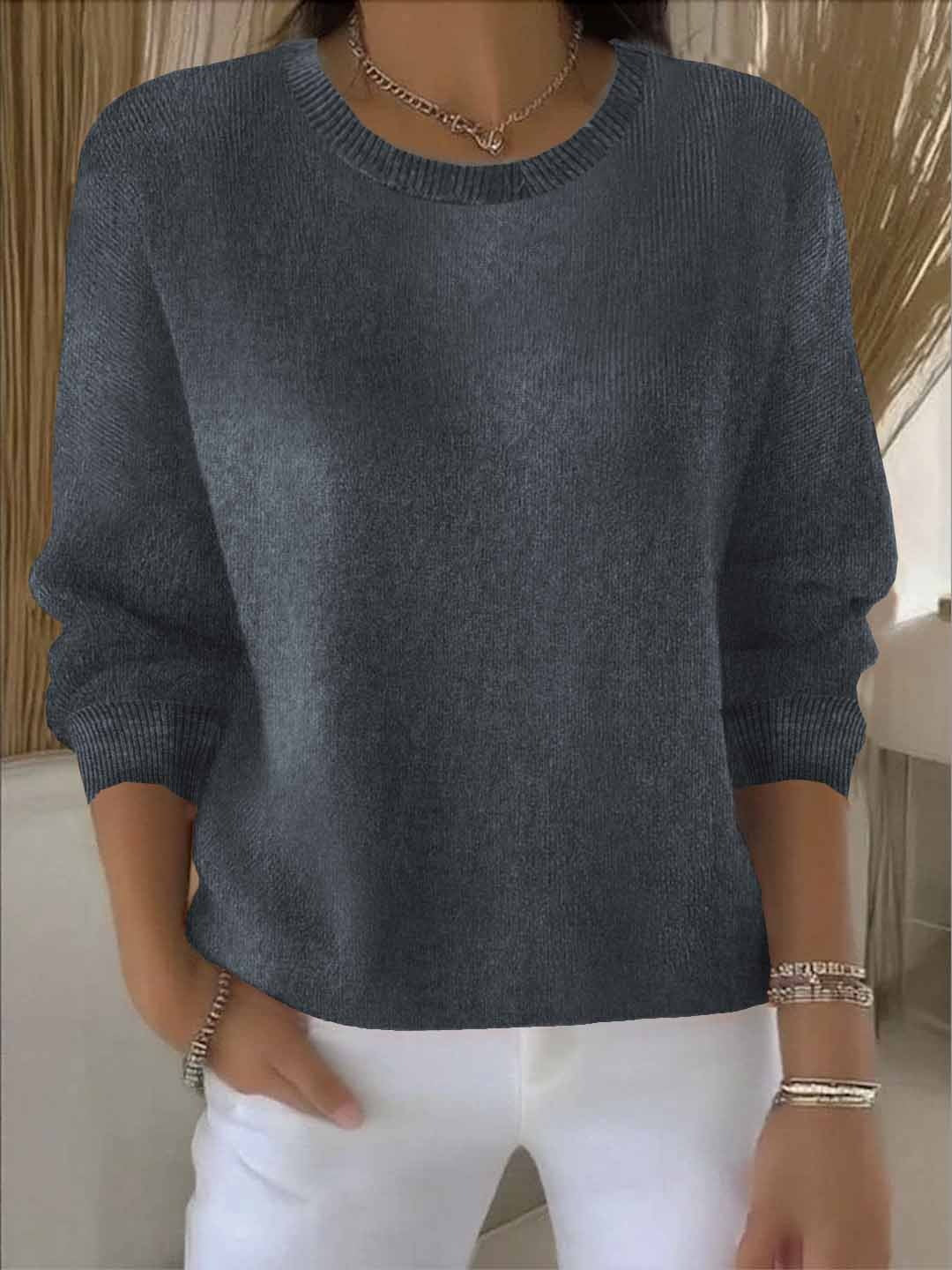Noëlle | Pull en tricot doux col élégant