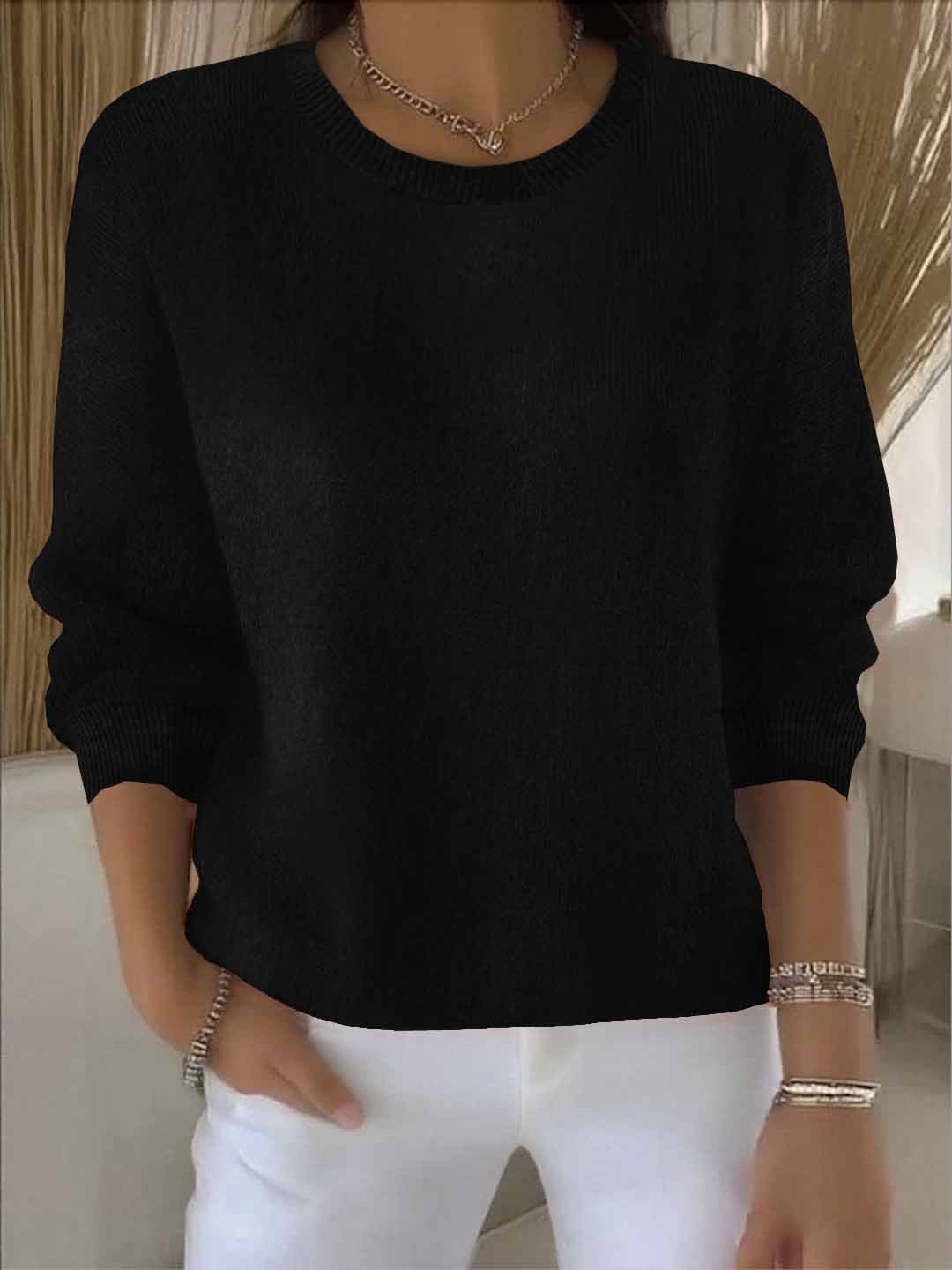 Noëlle | Pull en tricot doux col élégant
