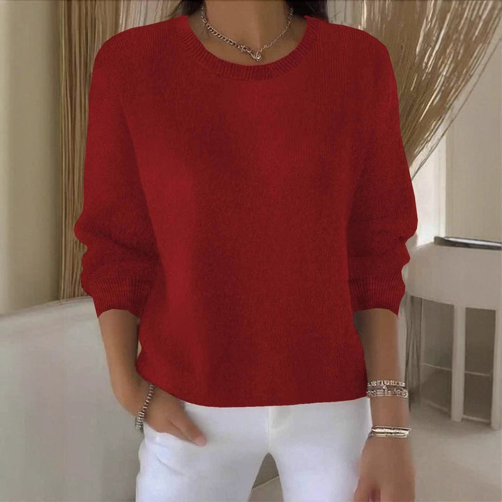 Noëlle | Pull en tricot doux col élégant