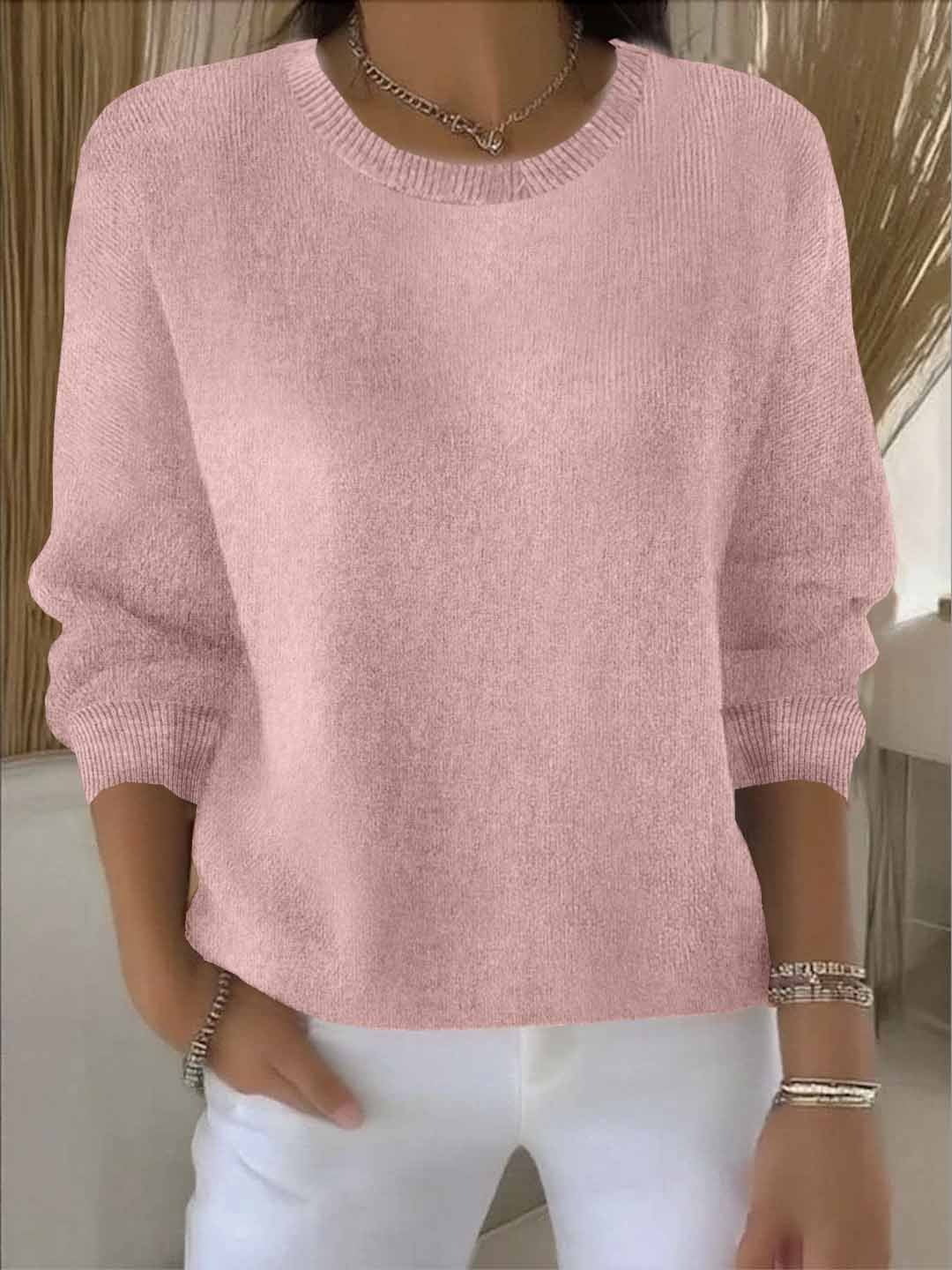 Noëlle | Pull en tricot doux col élégant