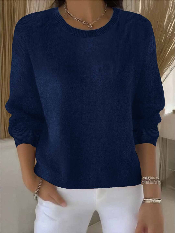 Noëlle | Pull en tricot doux col élégant