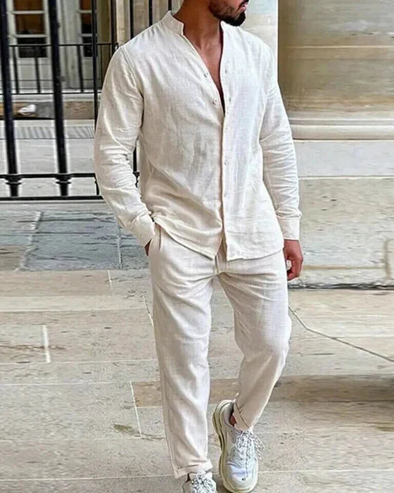 Élie | Ensemble lin homme