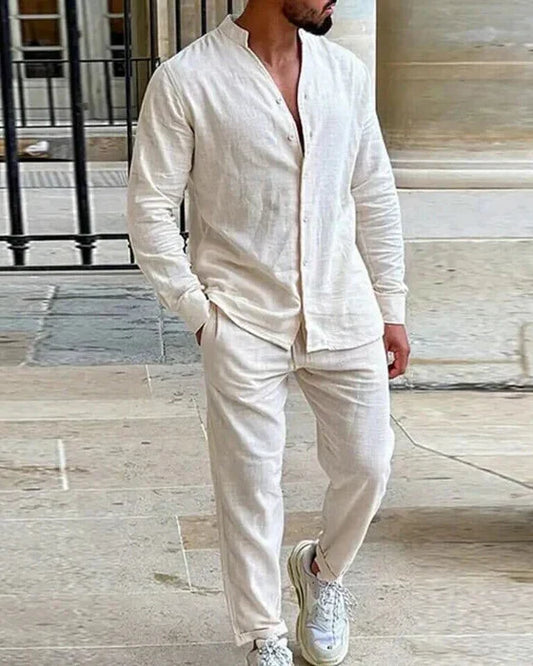 Élie | Ensemble lin homme