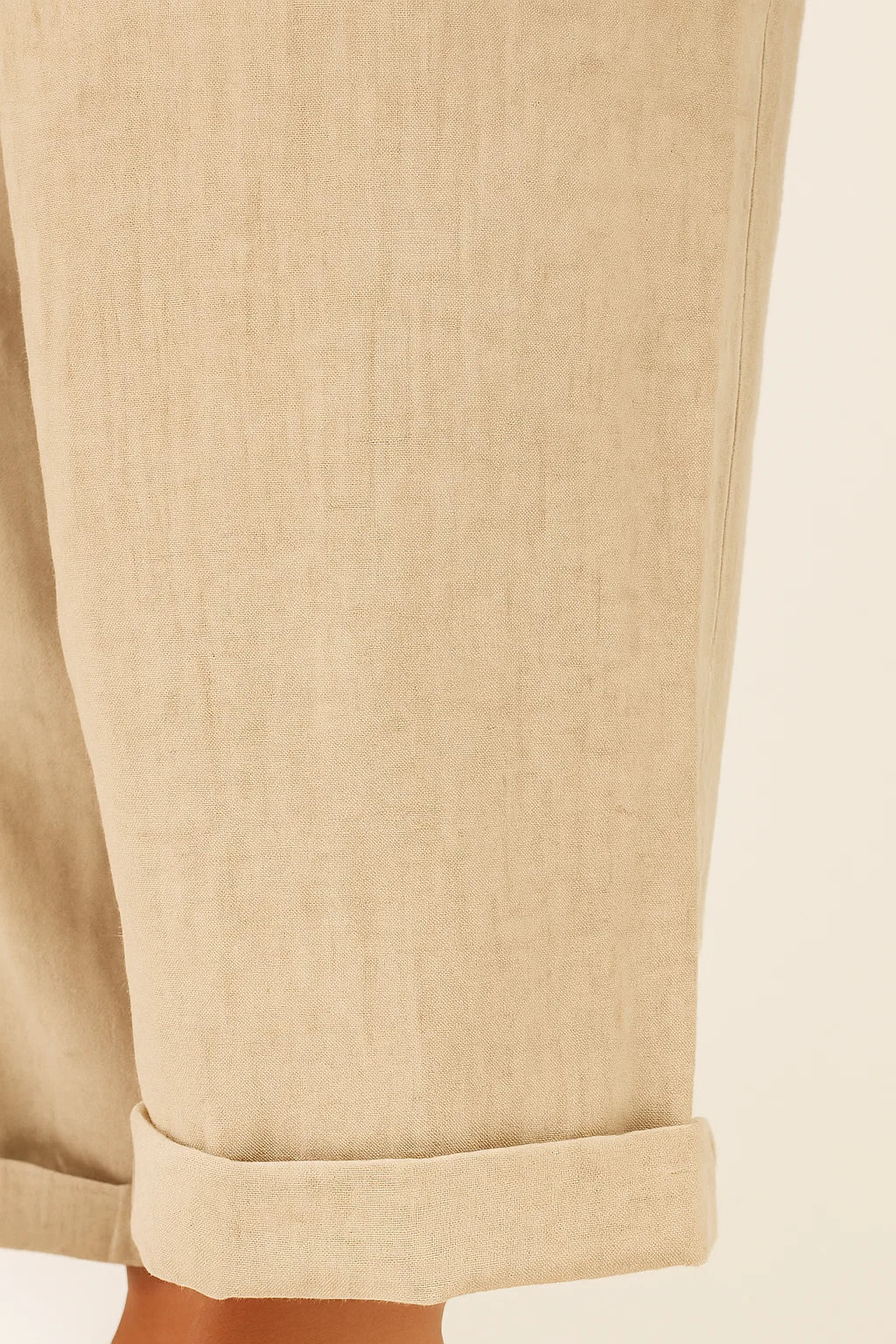 Combinaison en lin femme jambes évasées