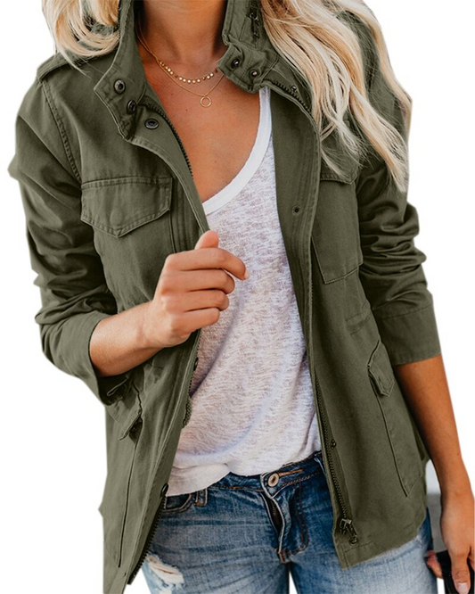 Raina | Veste utilitaire col montant