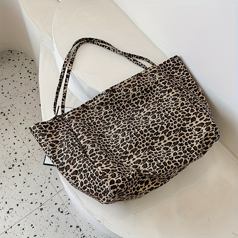 Éloane | Grand Cabas Léopard Urban Chic