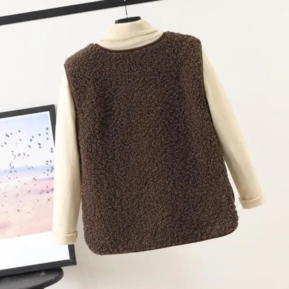 Honorine | Gilet laine femme à poches