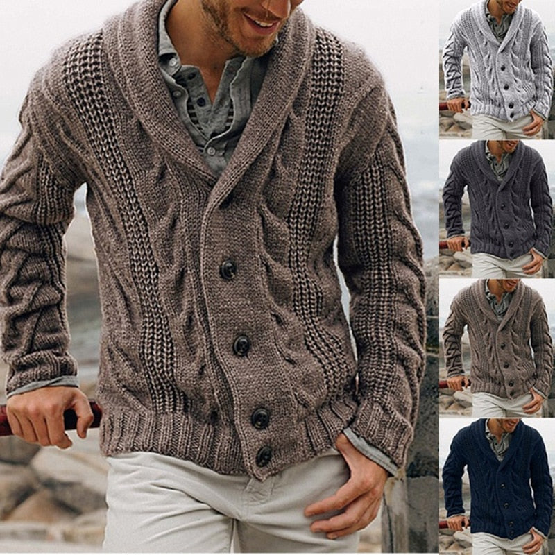 Côme | Cardigan homme col châle