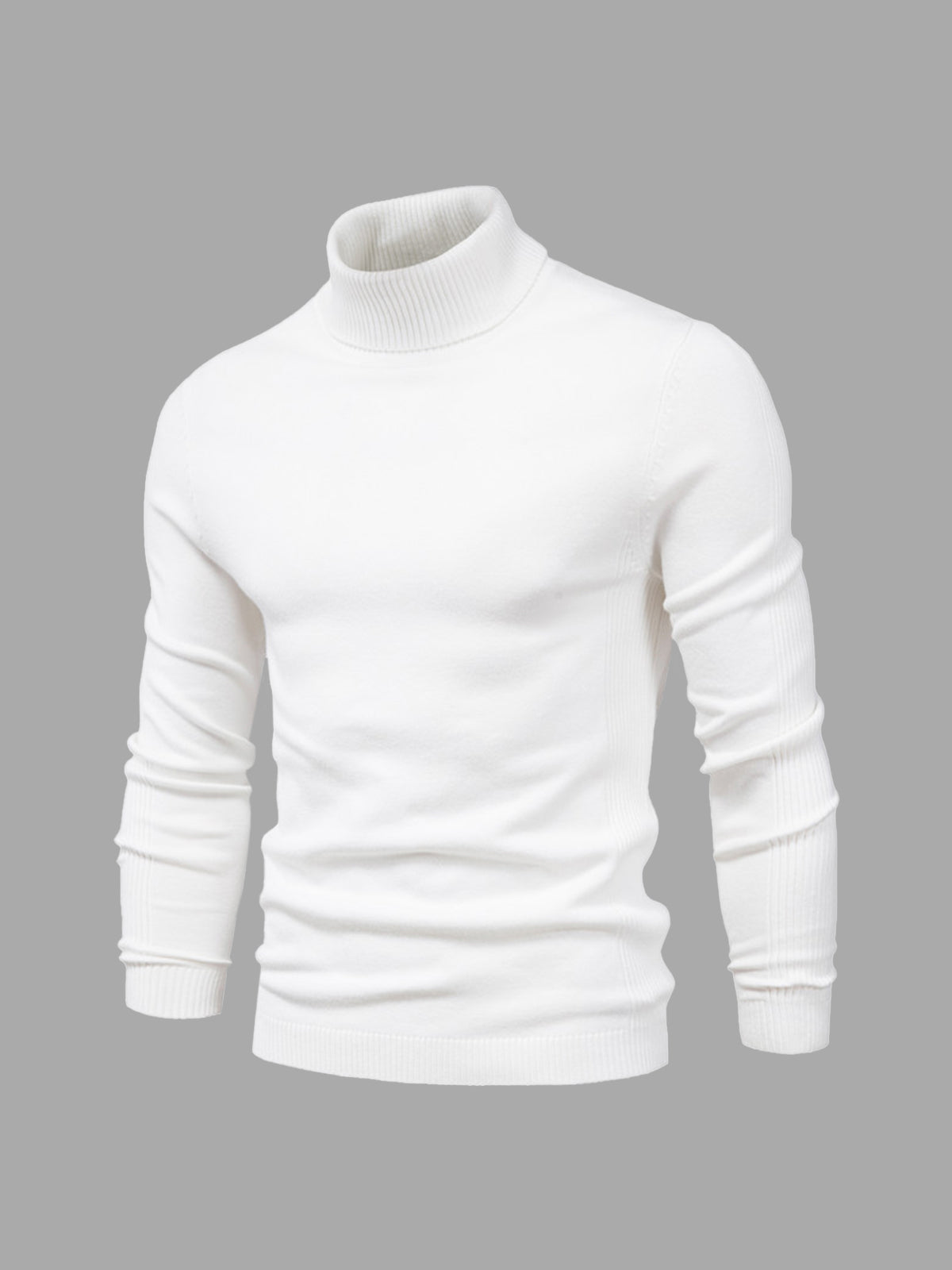 Pull col roulé homme style moderne