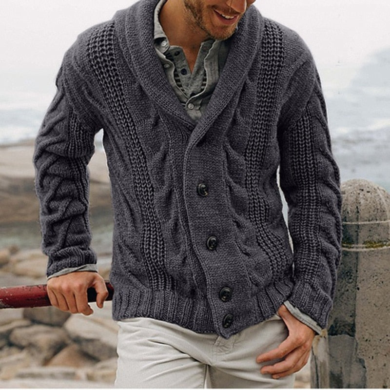 Côme | Cardigan homme col châle
