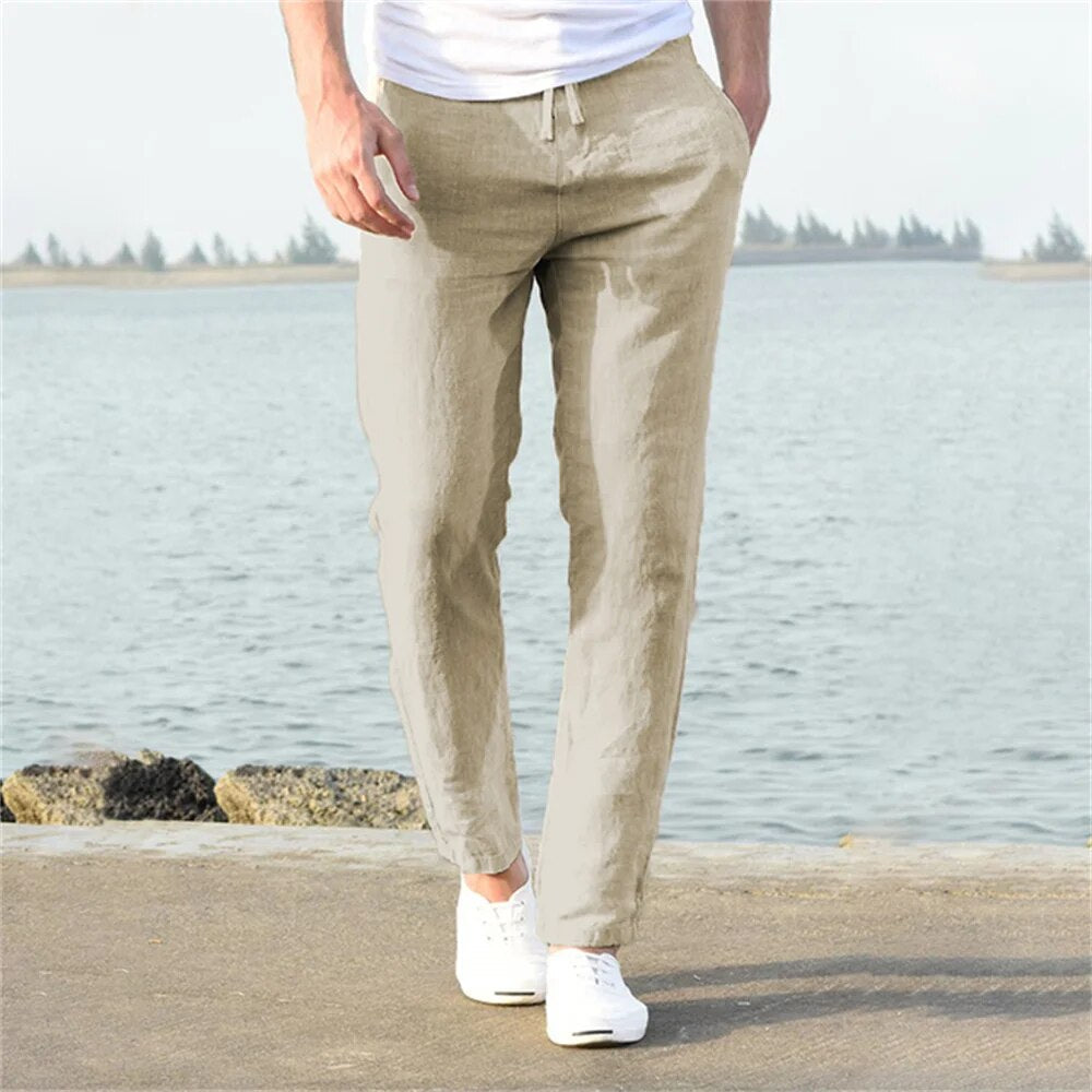 Aurèle | Pantalon lin homme