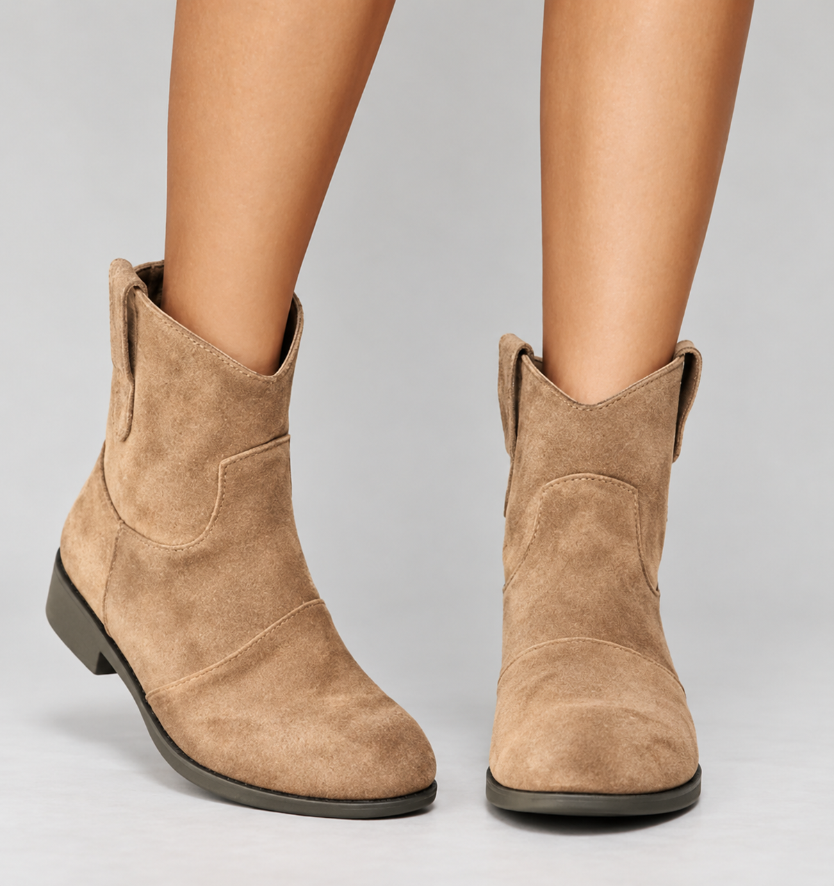 Bottines orthopédiques femme à talon bloc et zip latéral