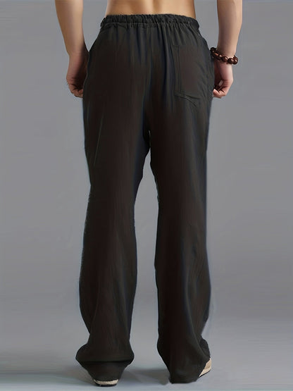 Bastien | Pantalon Homme en Lin Léger Coupe Ample