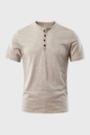Archer Henley | T-shirt Boutonné Léger