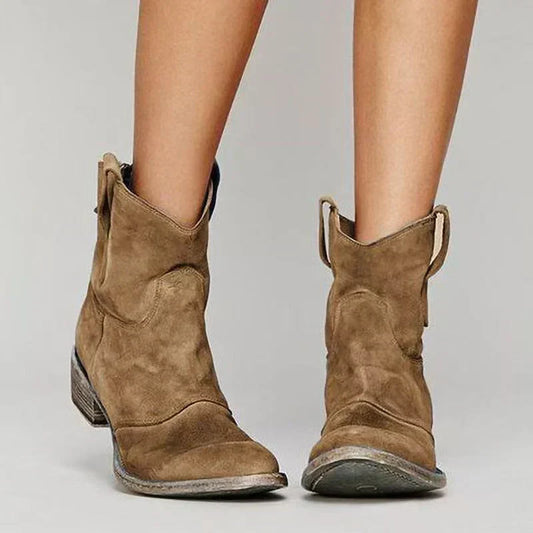 Bottines orthopédiques femme à talon bloc