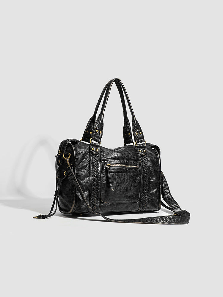 Sac cabas de style urbain - noir