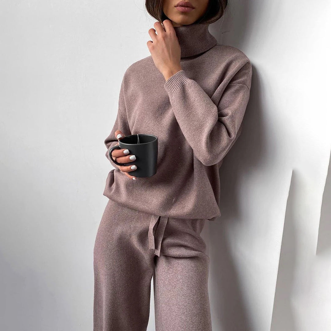 Odile | Ensemble femme col roulé quotidien