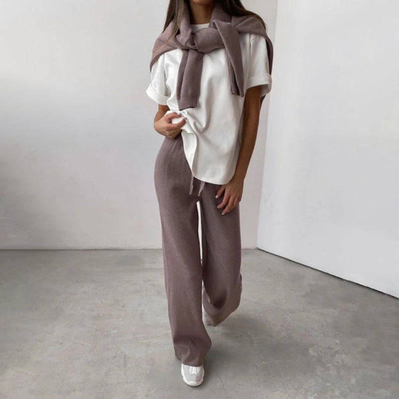 Odile | Ensemble femme col roulé quotidien