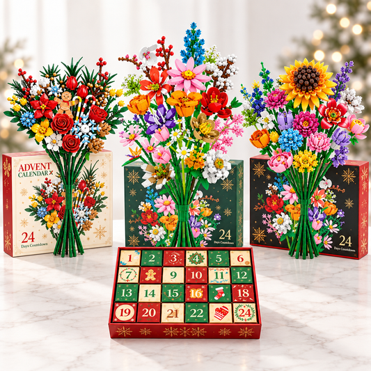 Marius | Calendrier de l’Avent fleurs à construire
