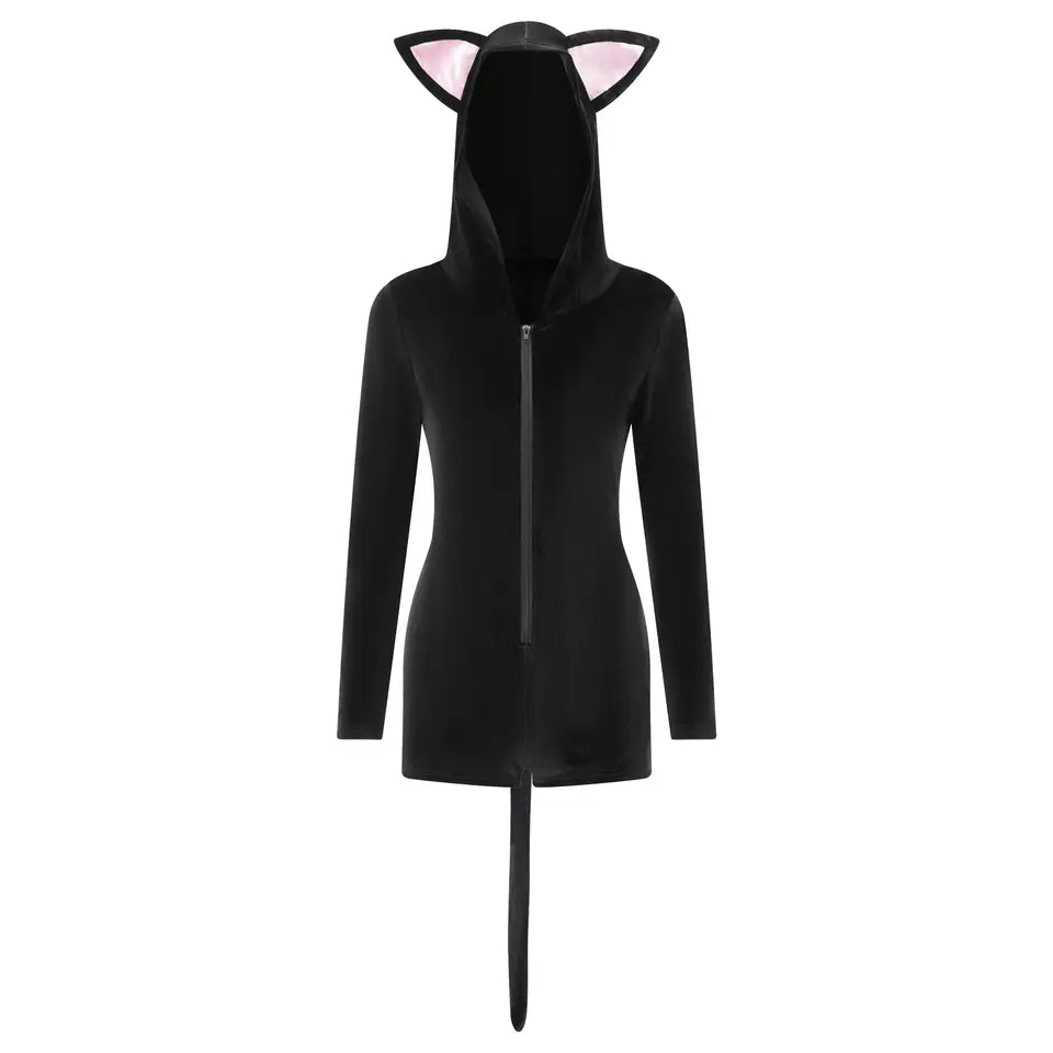 Bérénice | Combinaison pyjama vache/chat femme