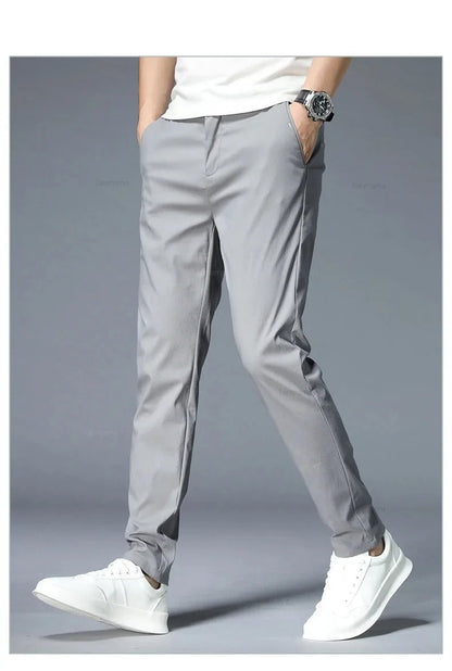 Pantalon chino slim pour homme