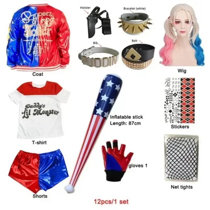 Cascade | Ensemble Harley Quinn enfant