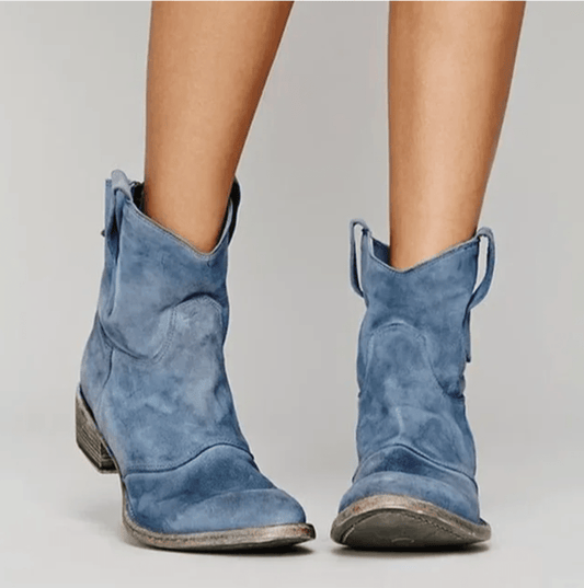 Bottines orthopédiques femme à talon bloc