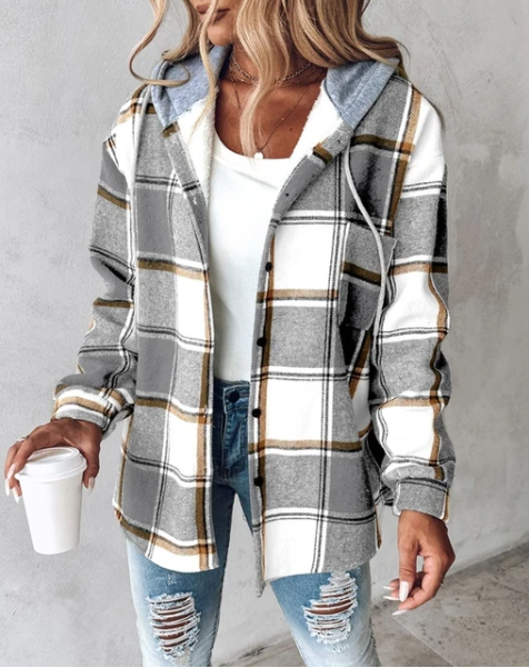 Louise | Surchemise Flanelle Cozy Check