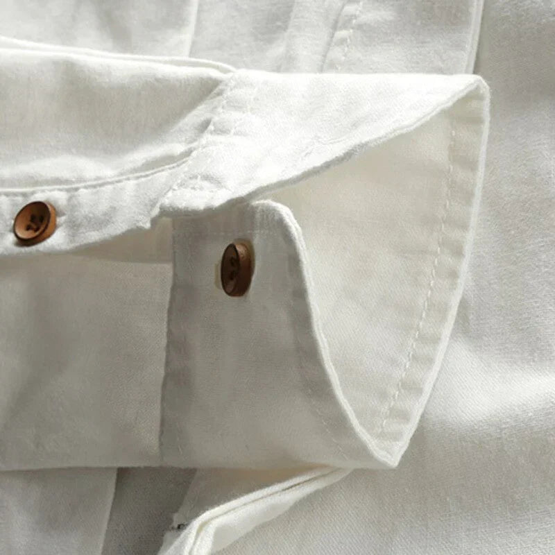 Nathan | Chemise Homme Col Mao