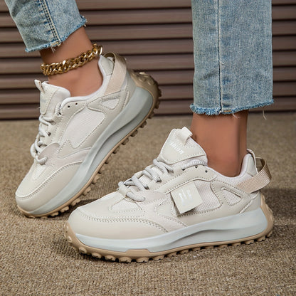 Sneakers à lacets pour femme