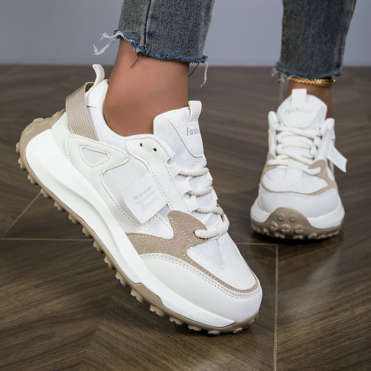 Sneakers à lacets pour femme
