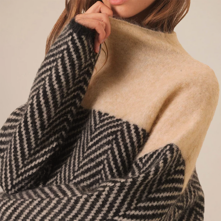 Lucie | Pull Maille Nordic Élégance