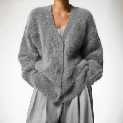 Cardigan femme en maille fine