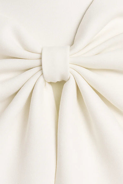 Women’s Mini Dress | Bustier Bodice | Flared Skirt & Back Bow for Weddings