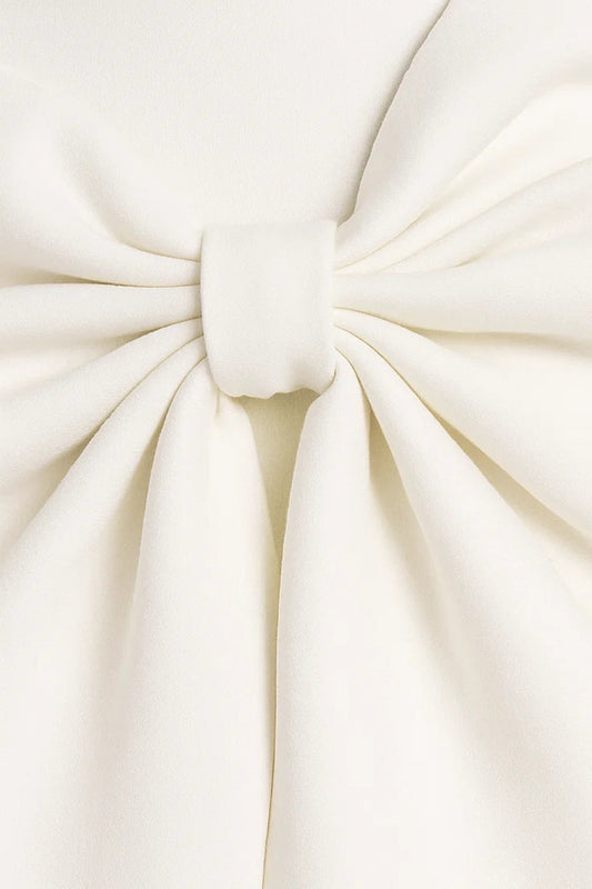Women’s Mini Dress | Bustier Bodice | Flared Skirt & Back Bow for Weddings
