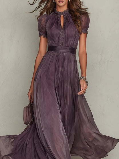 Gaëlle | Robe maxi chiffon vintage