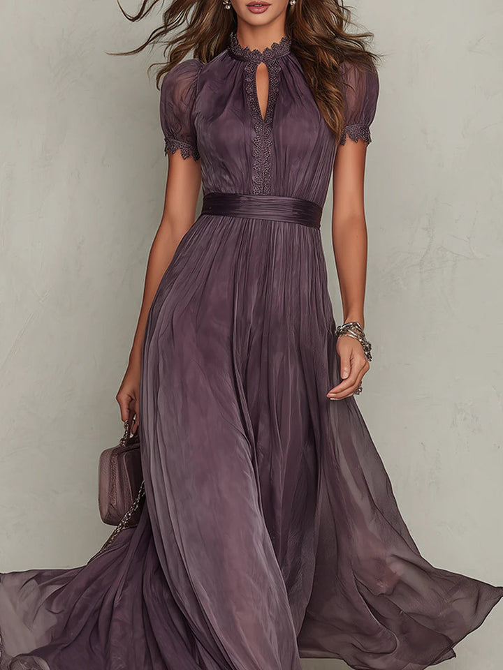 Gaëlle | Robe maxi chiffon vintage