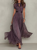 Gaëlle | Robe maxi chiffon vintage