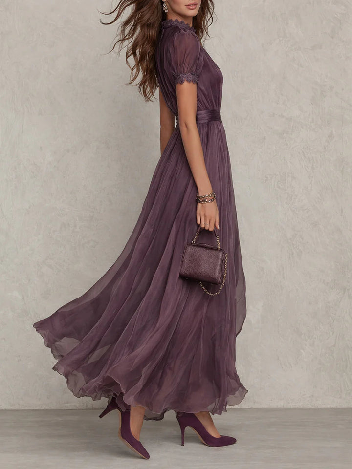 Gaëlle | Robe maxi chiffon vintage