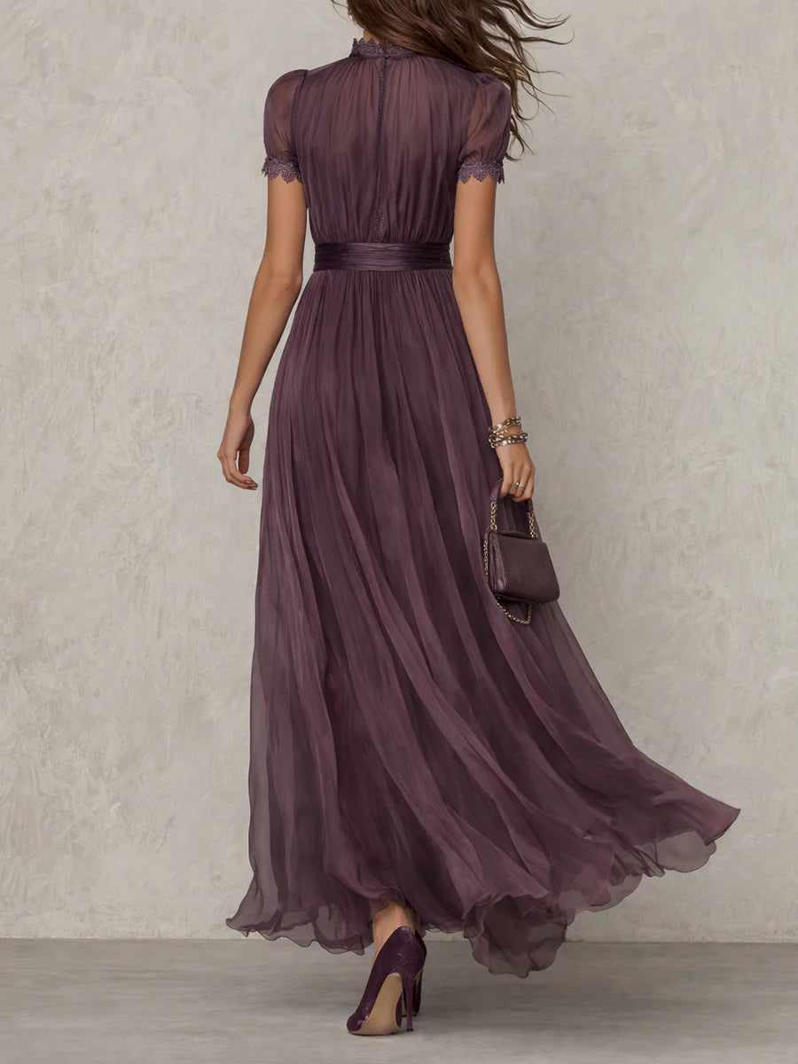 Gaëlle | Robe maxi chiffon vintage